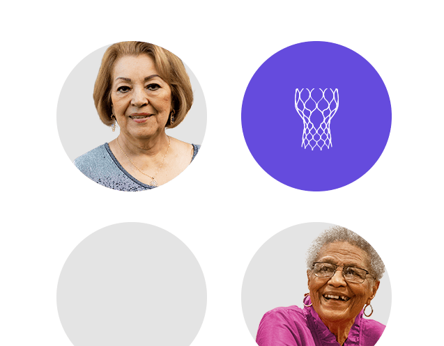 Women in small circle